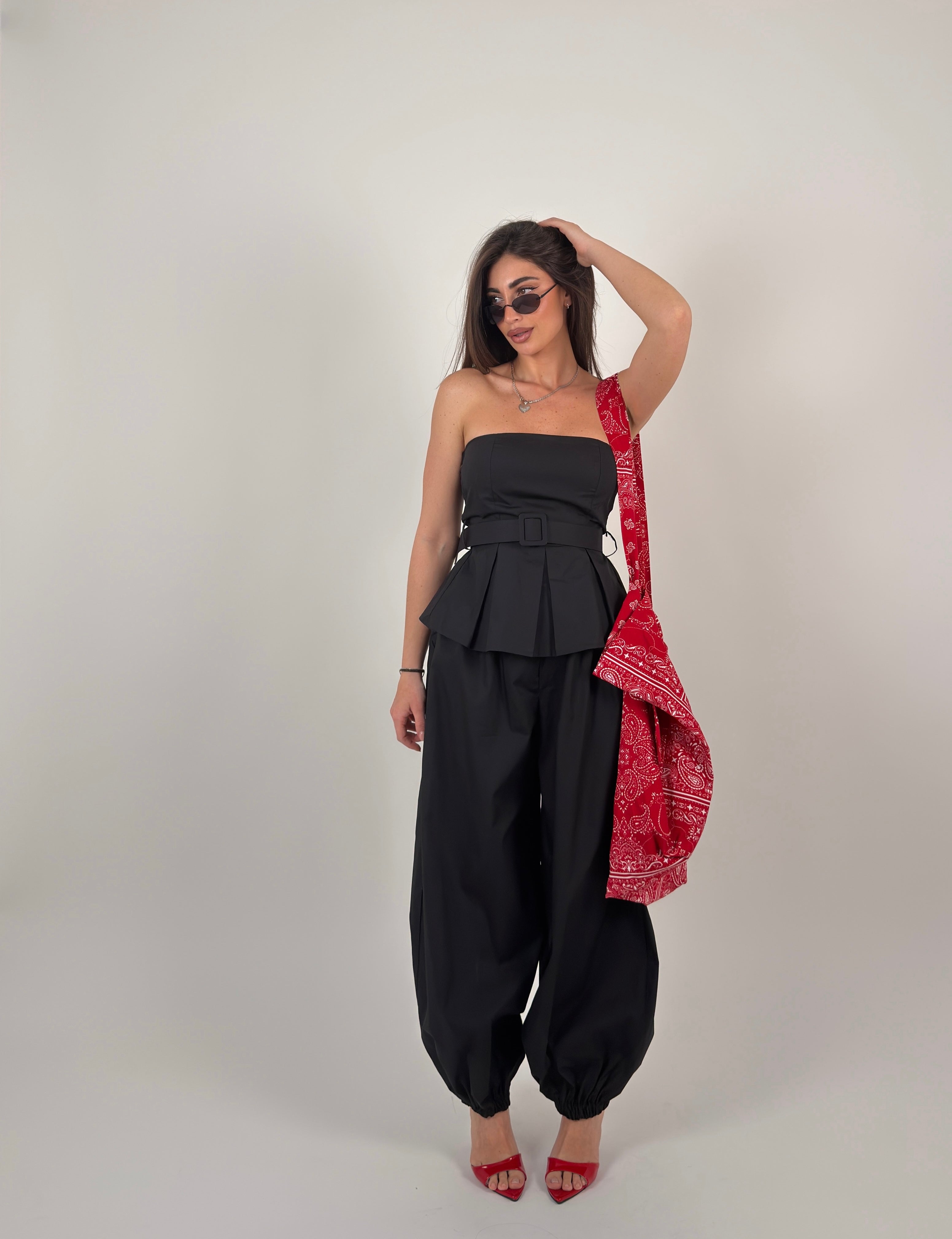 Completo fascia, in cotone