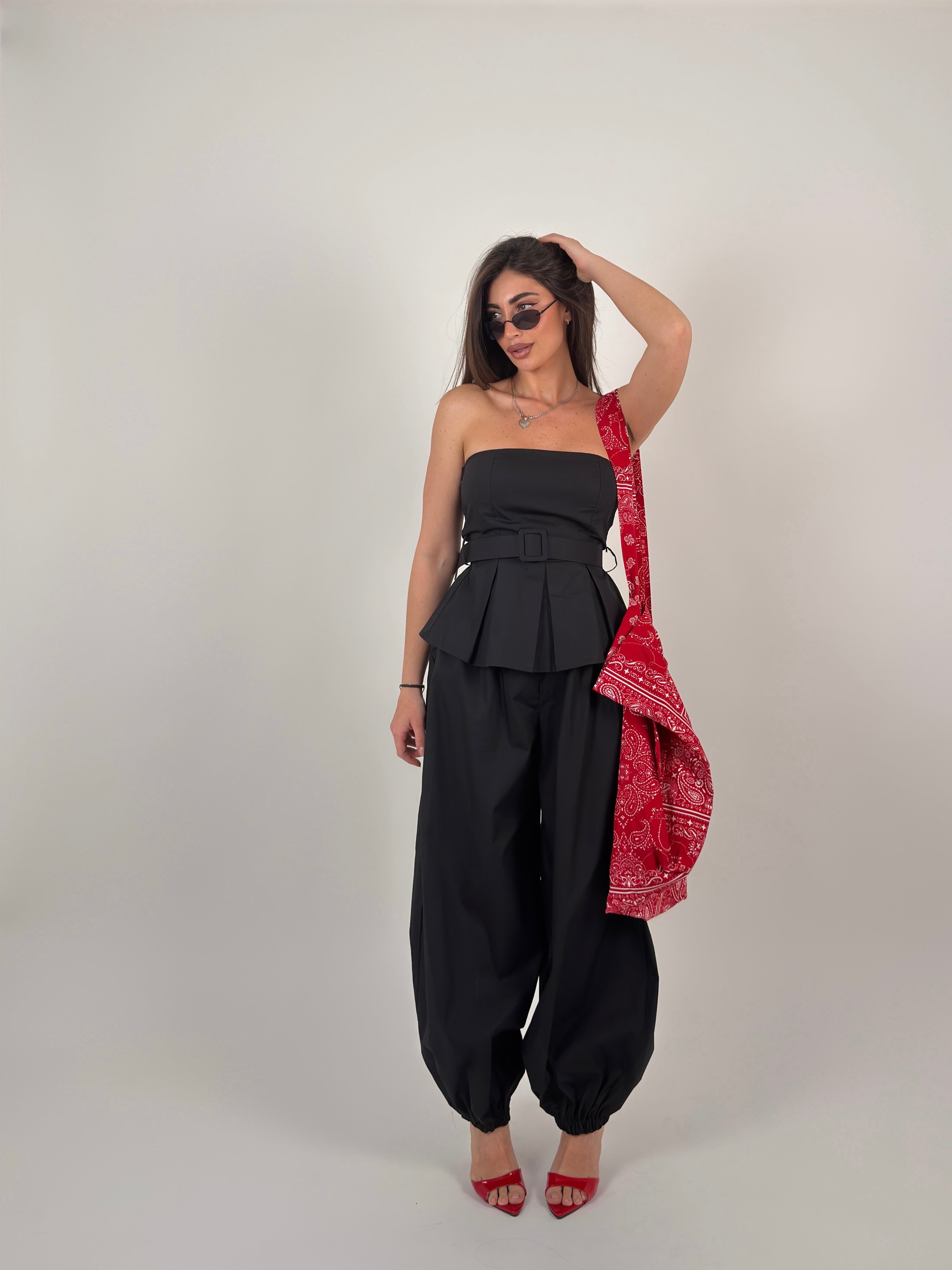Completo fascia, in cotone