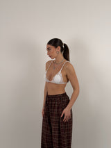 Bralette triangolino con bretelle regolabili
