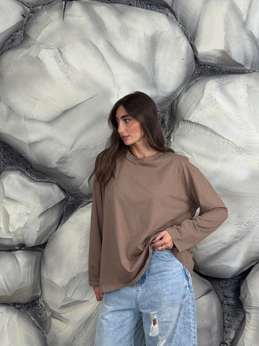 Maglia Spalline manica lunga