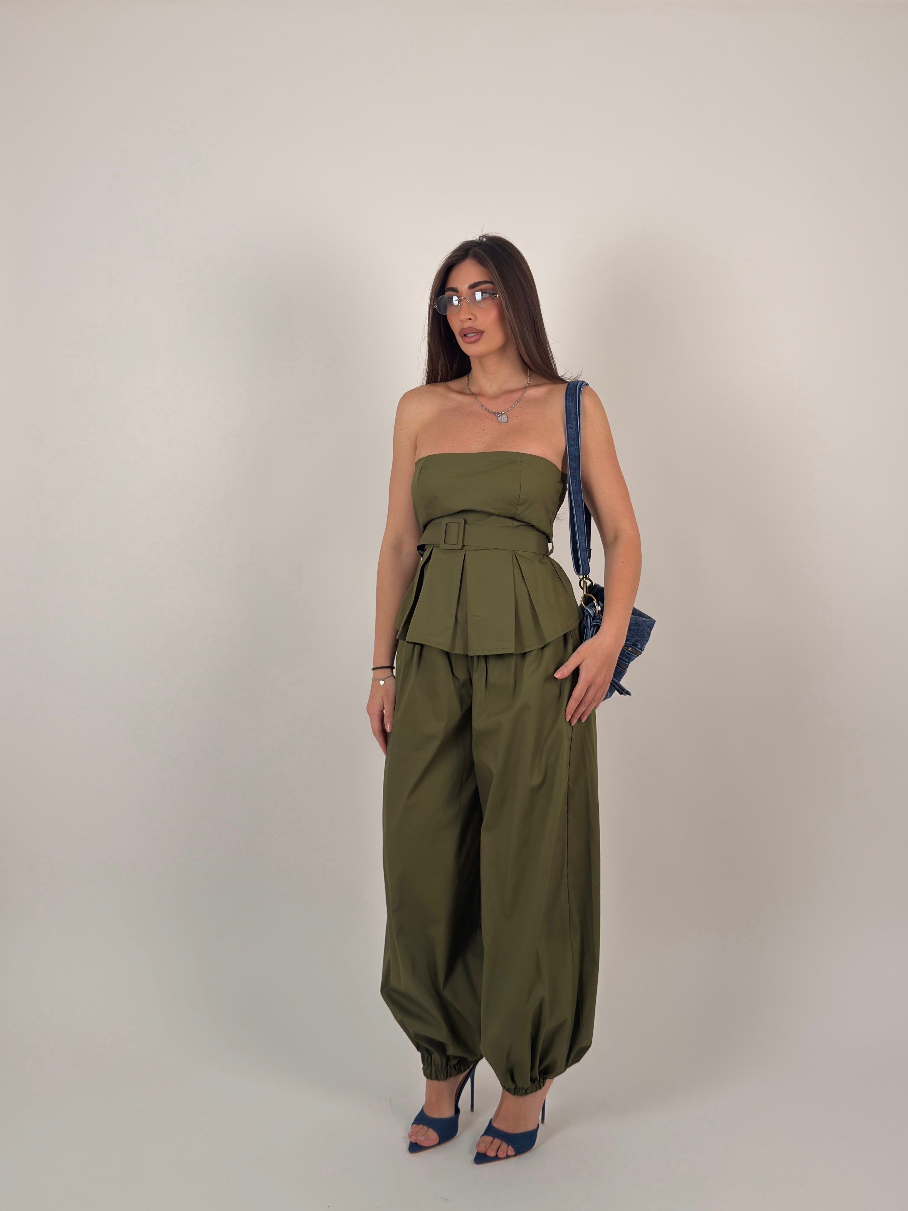Completo fascia, in cotone