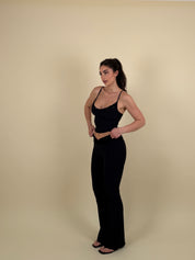 Completo top e pantalone zampa