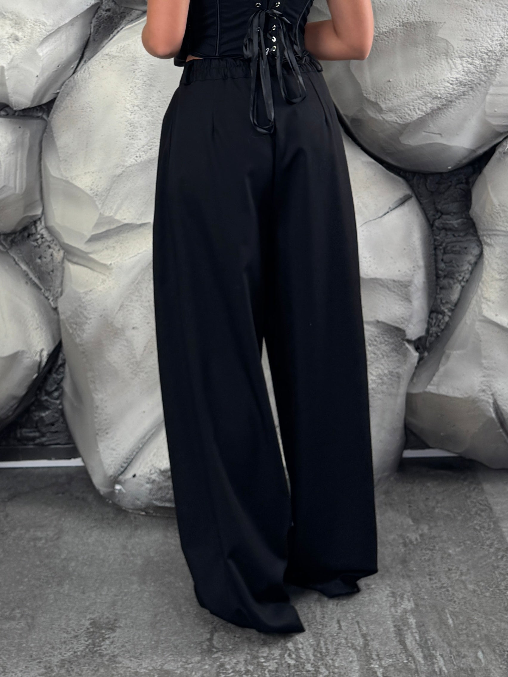 Pantalone Chiusura asimmetrica