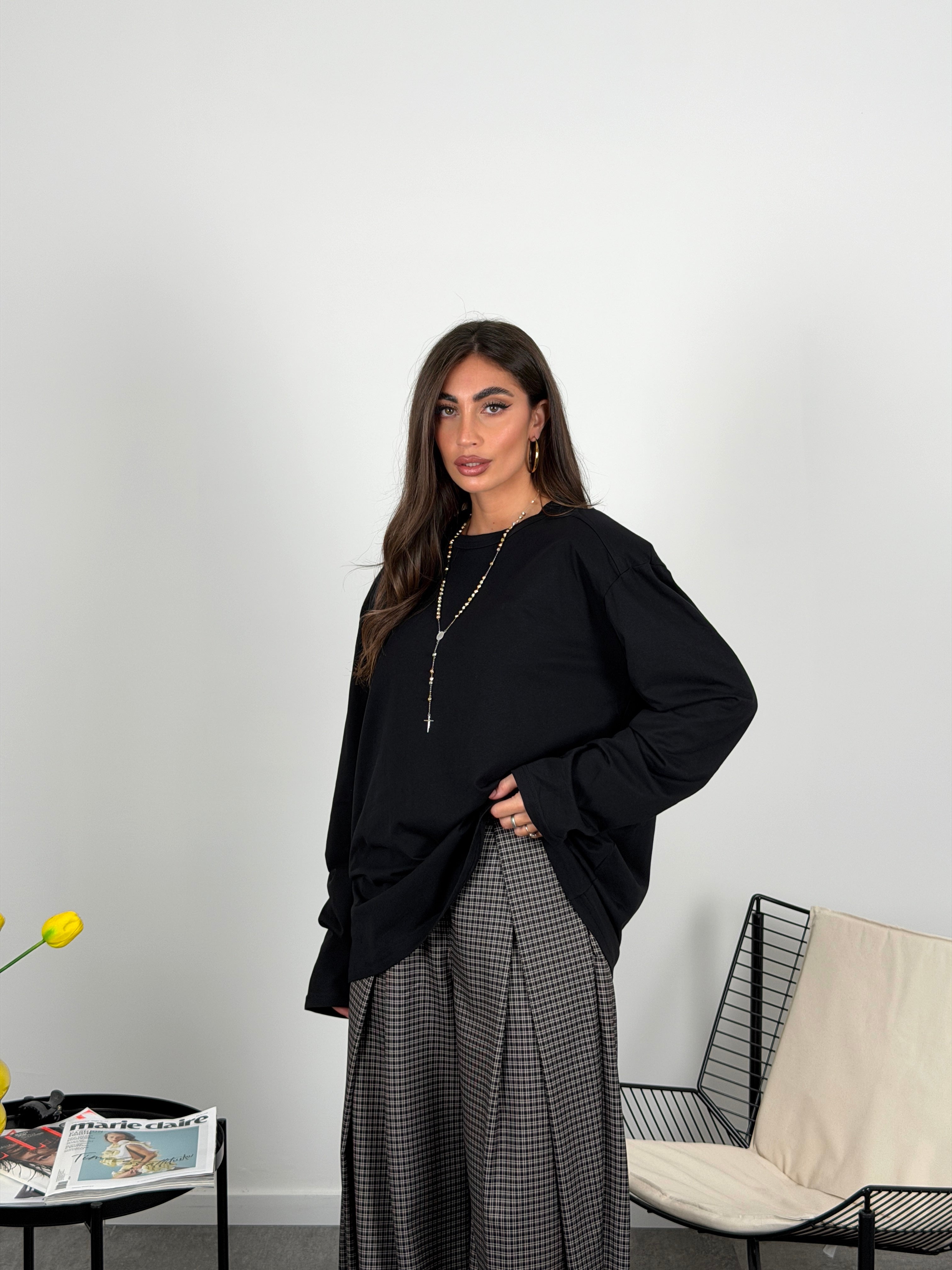Longsleeve con spallina