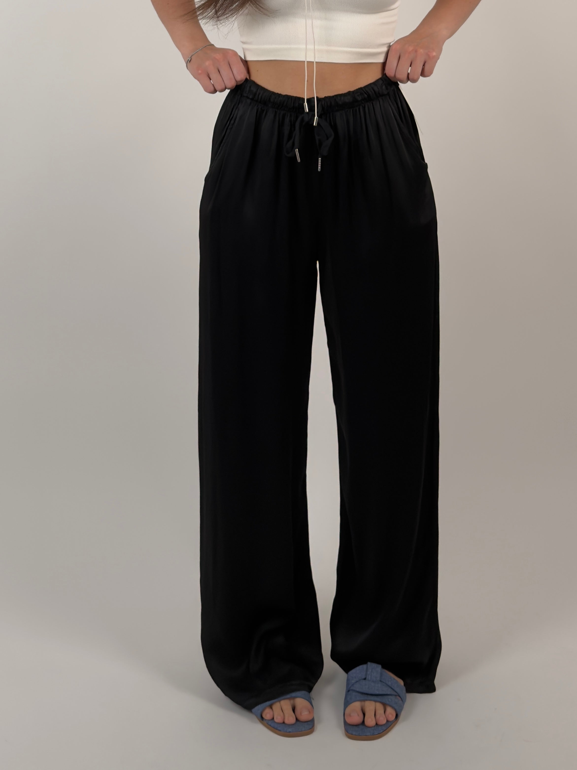 Pantalone effetto satinato Universal