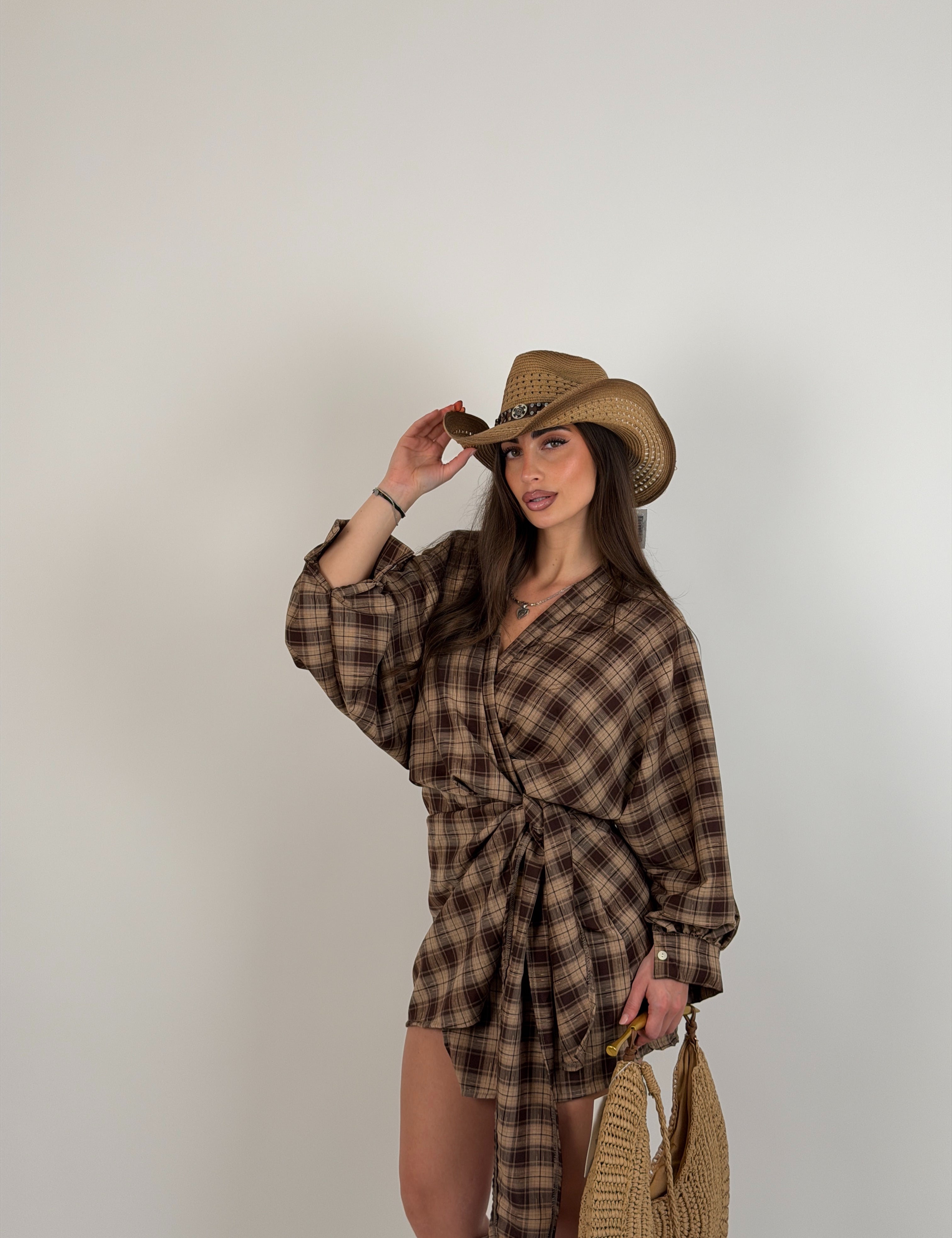 Vestito Quadri