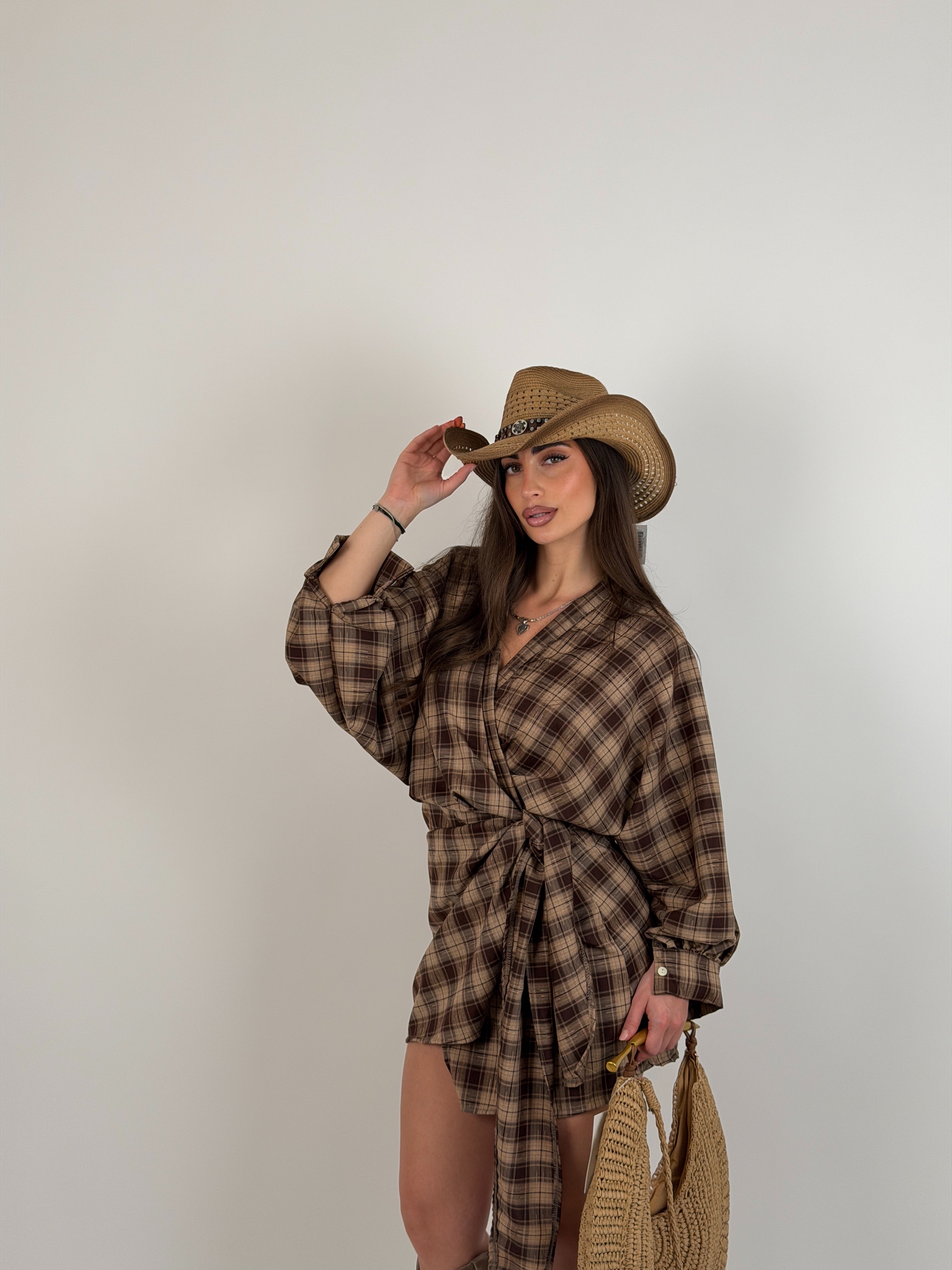 Vestito Quadri
