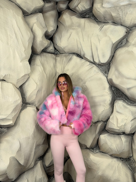 Pelliccia Arcobaleno