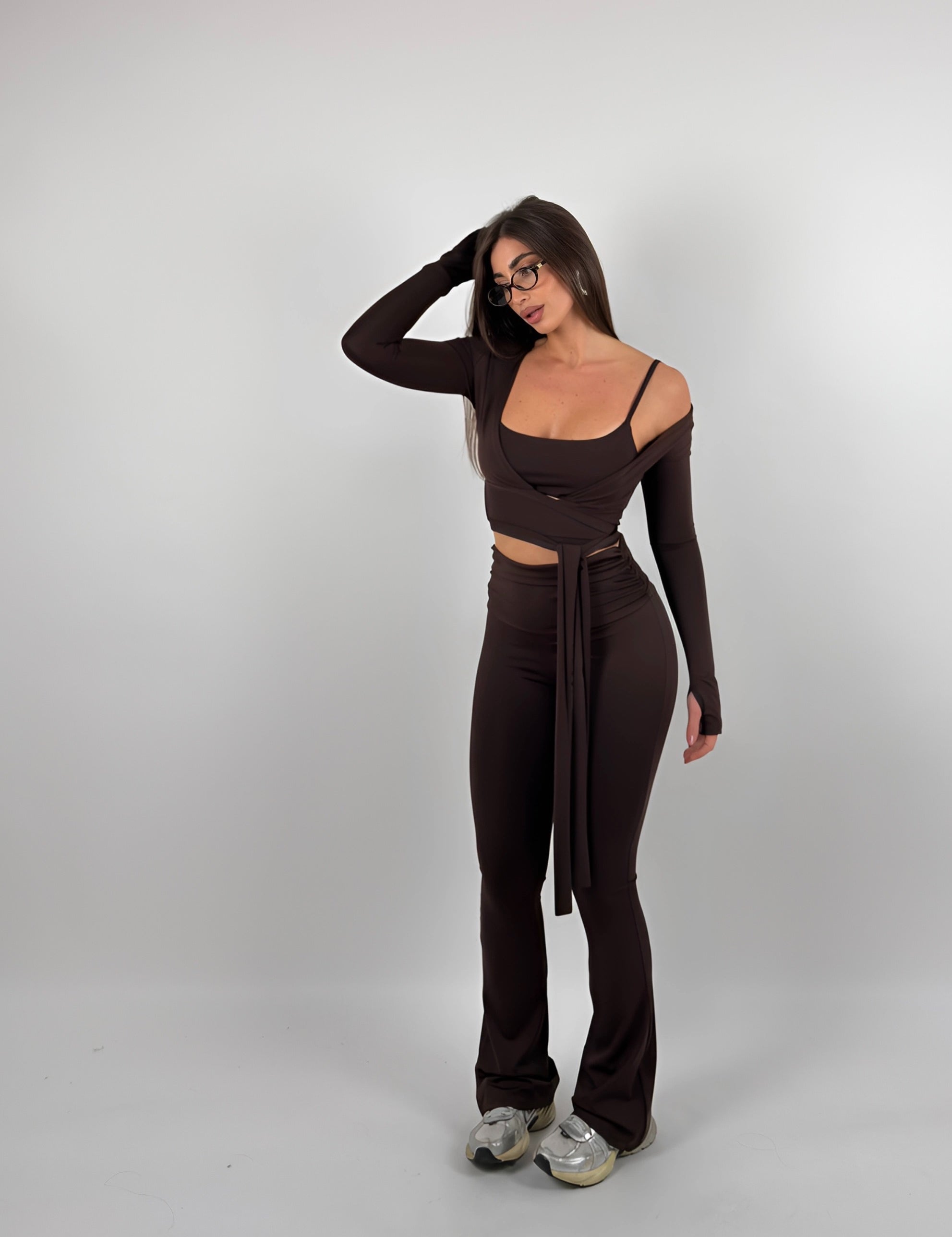 Completo tre pezzi in lycra