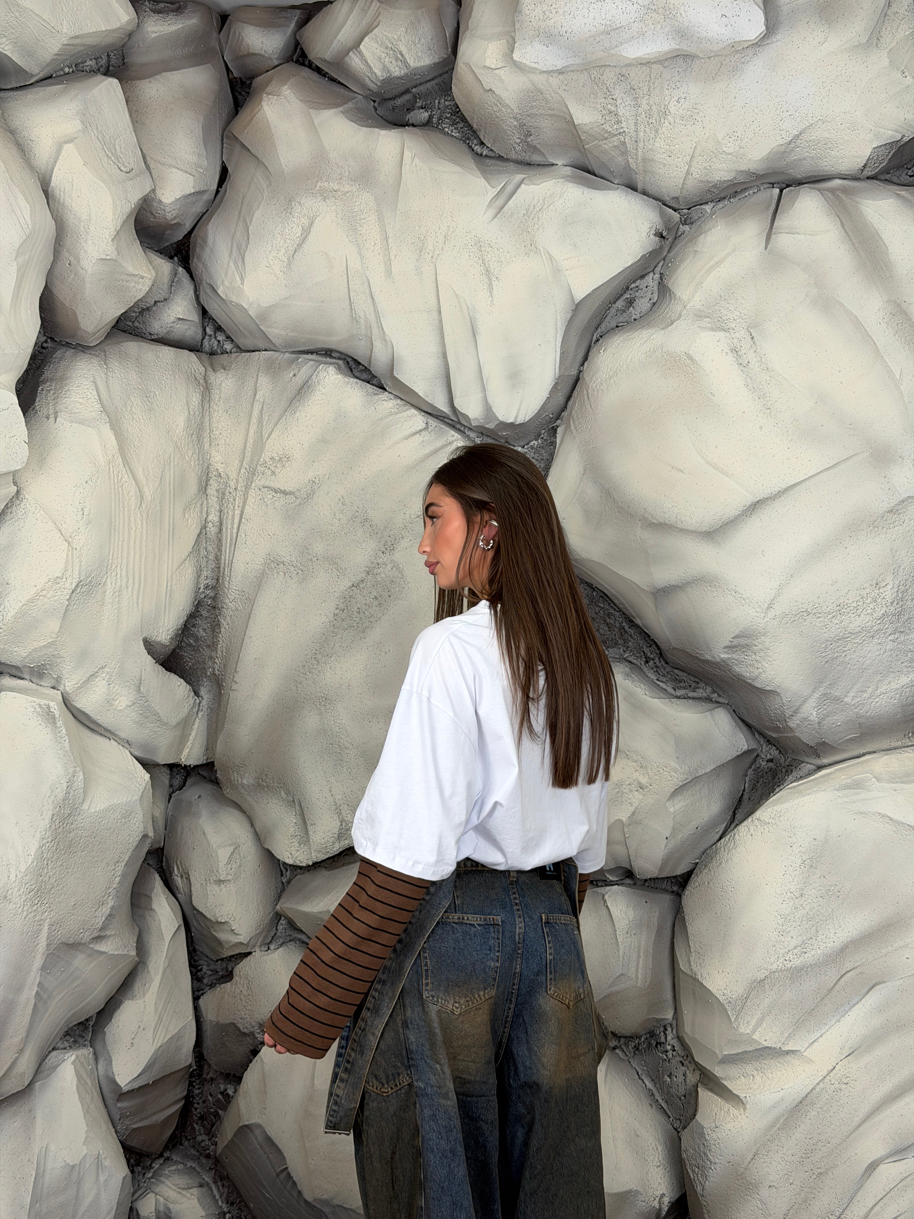 Longsleeve maniche a righe