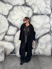 Cappotto cintura in vita