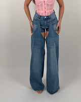 Jeans Cut Out