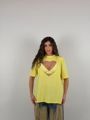 Maglia con apertura cuore