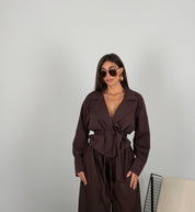 Giacca fit crop