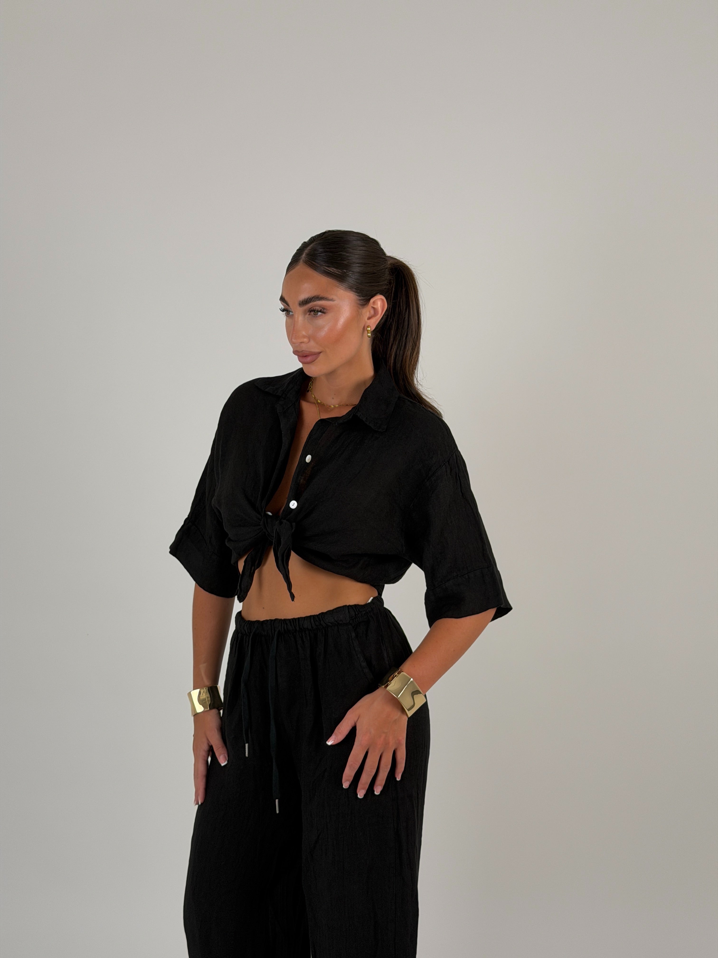 Camicia 100% lino