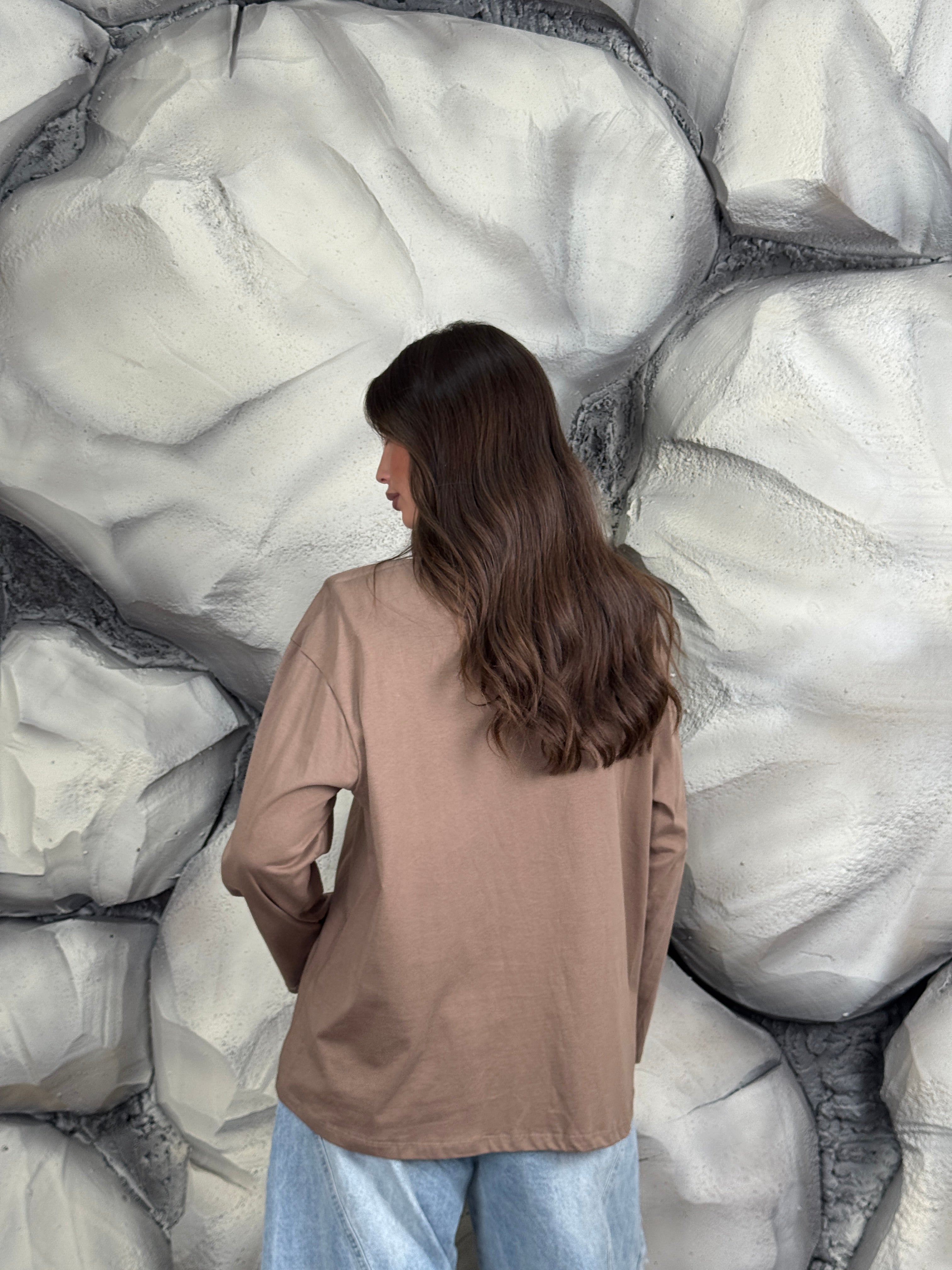 Maglia Spalline manica lunga