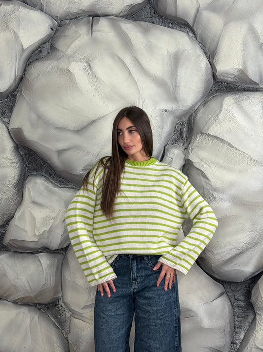 Maglione righe