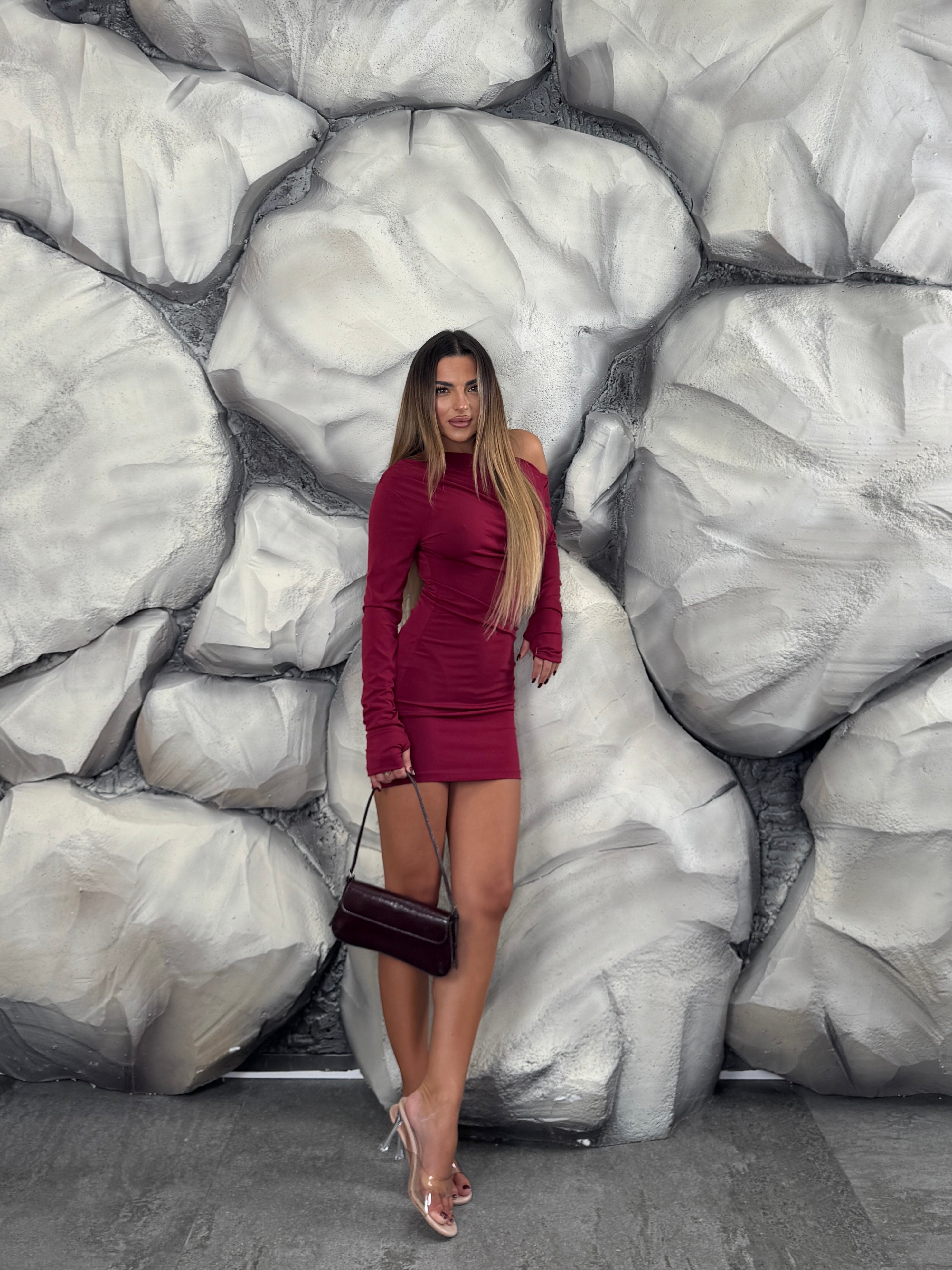 Vestito SCOLLO TRASVERSALE