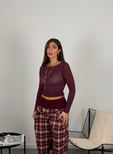 Maglia mistocashmere scollo ampio