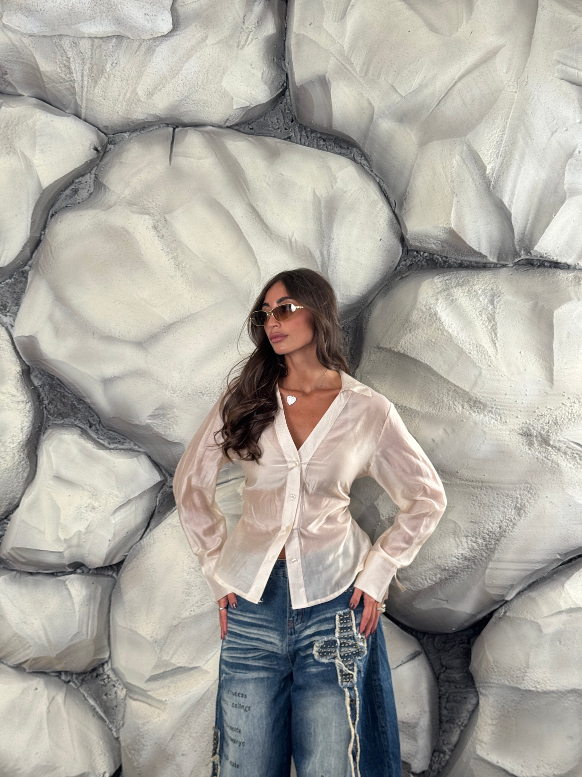 Camicia velata