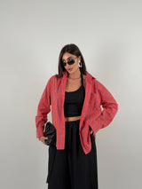 Camicia a quadri in cotone