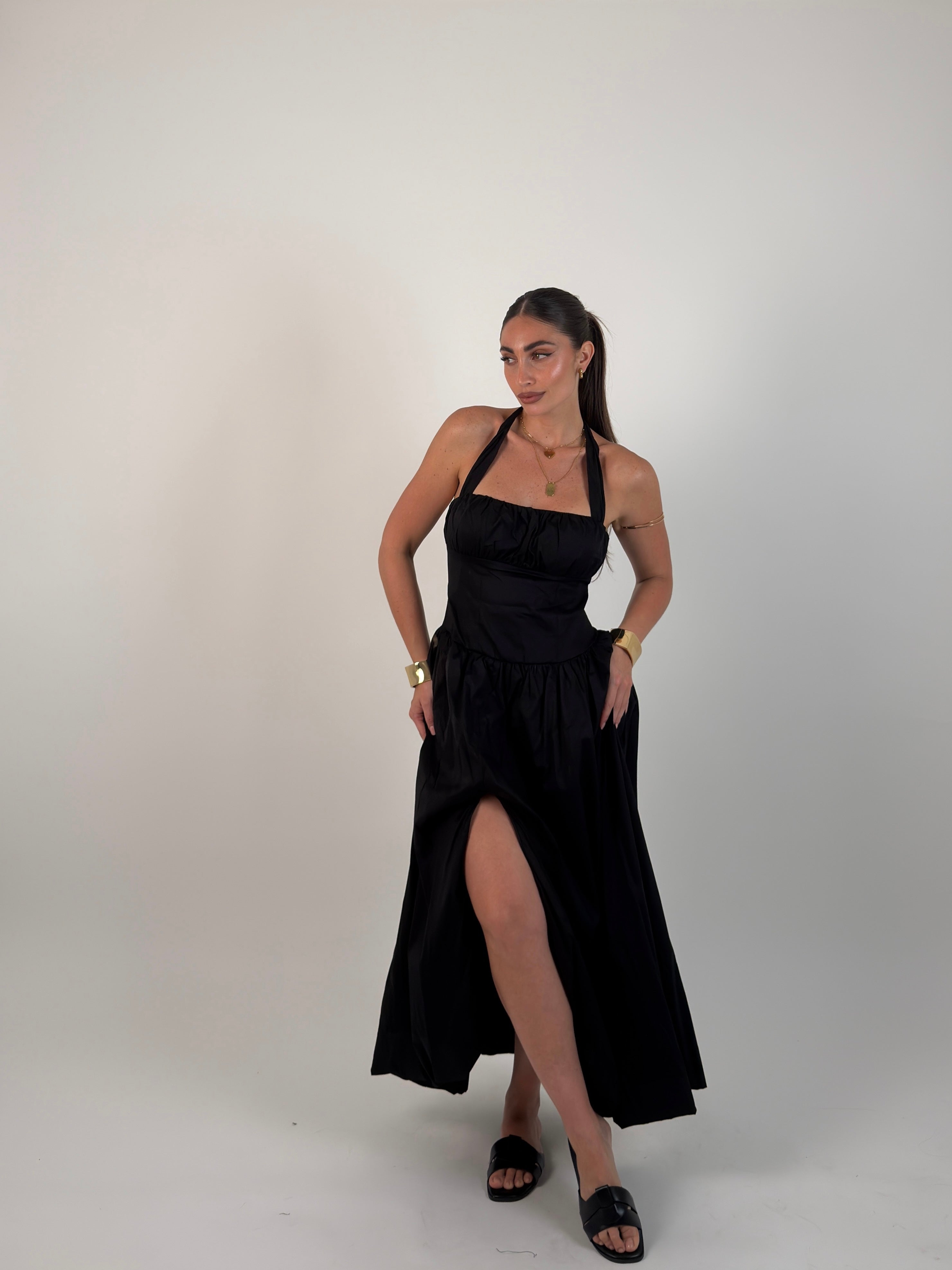 Vestito bambolina long