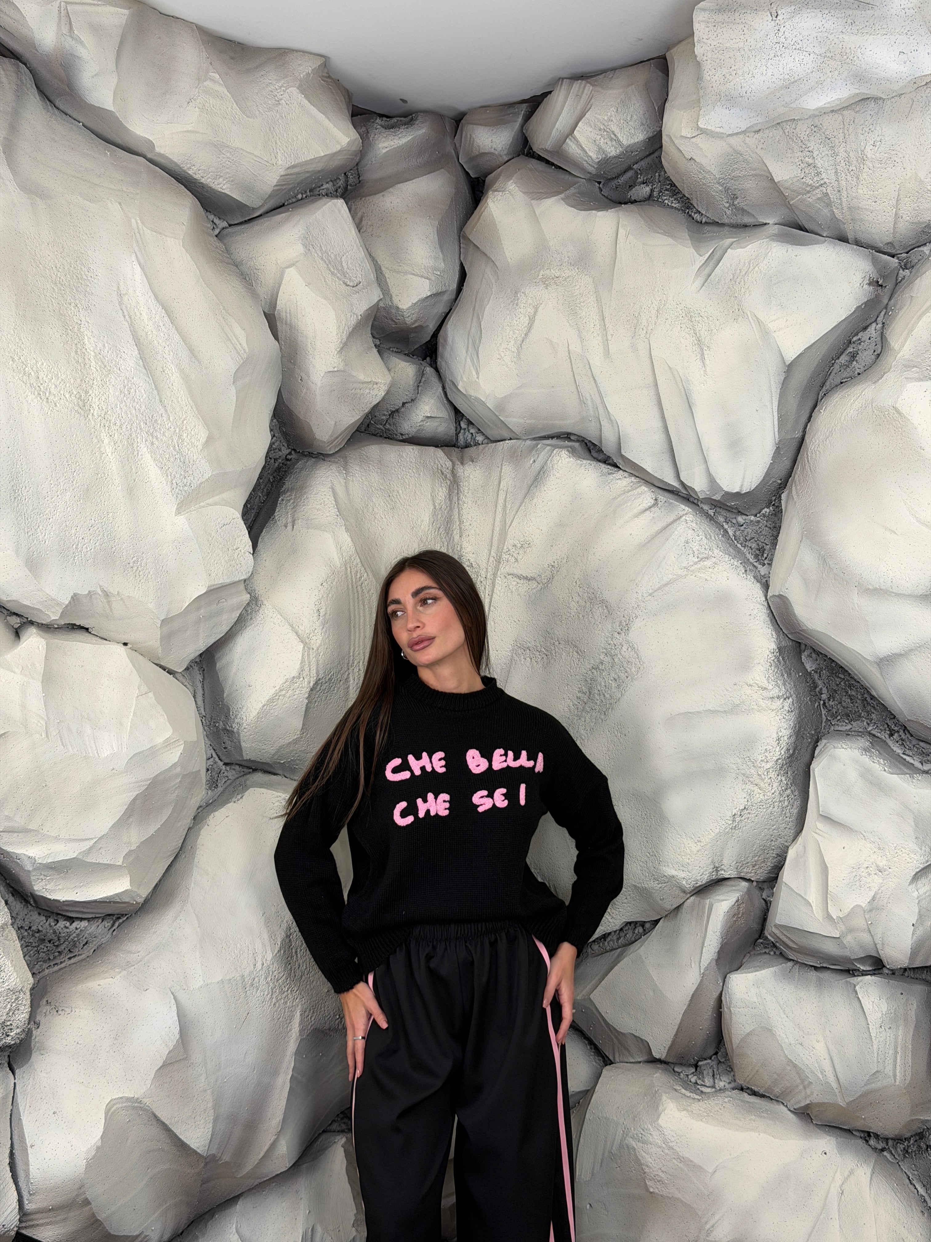 Maglione CHE BELLA CHE SEI short