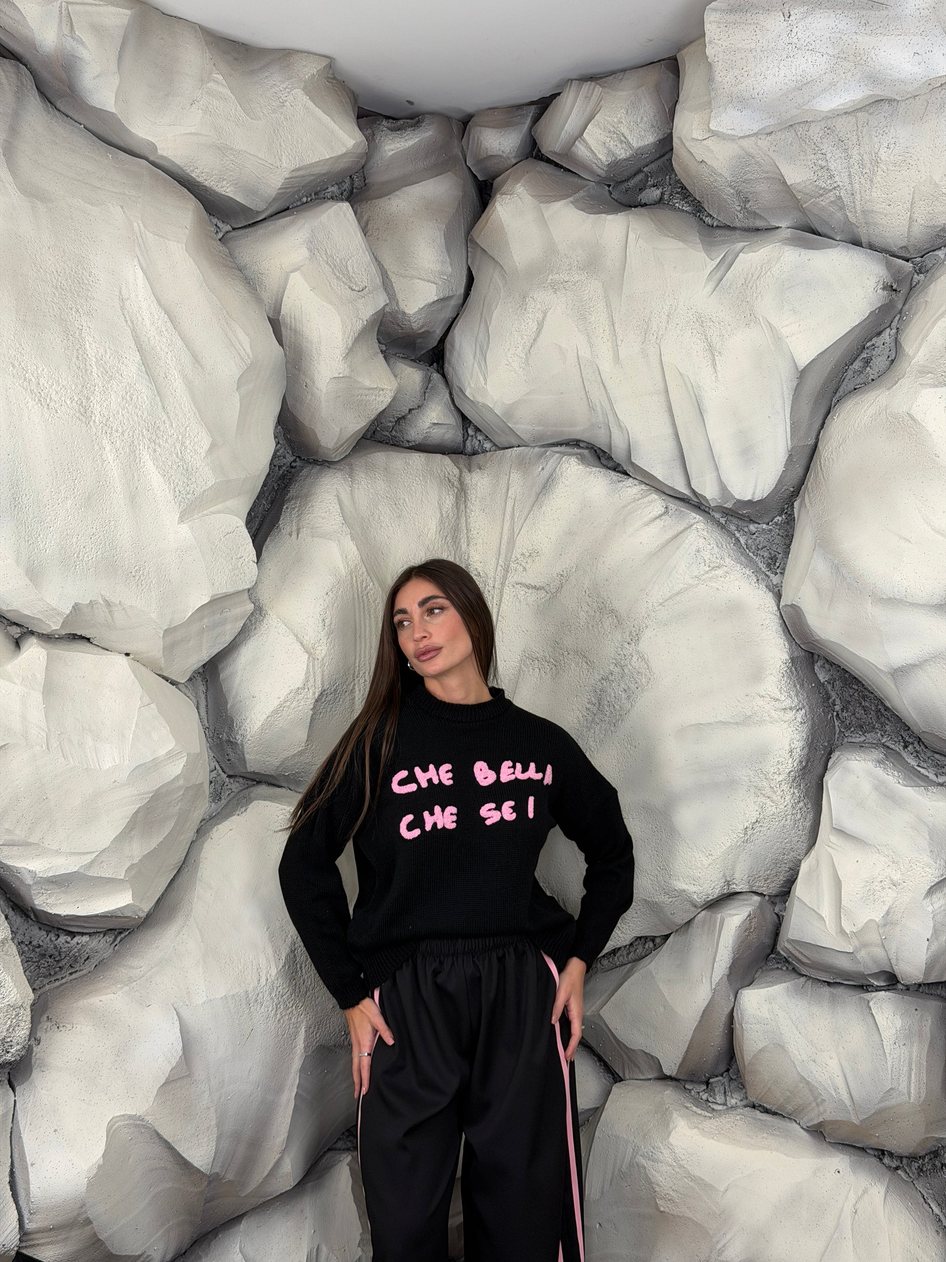 Maglione CHE BELLA CHE SEI short