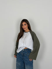 Longsleeve doppio colore