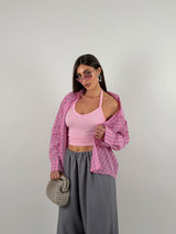 Camicia a quadri in cotone