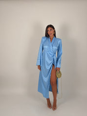 Vestito lucido maculato