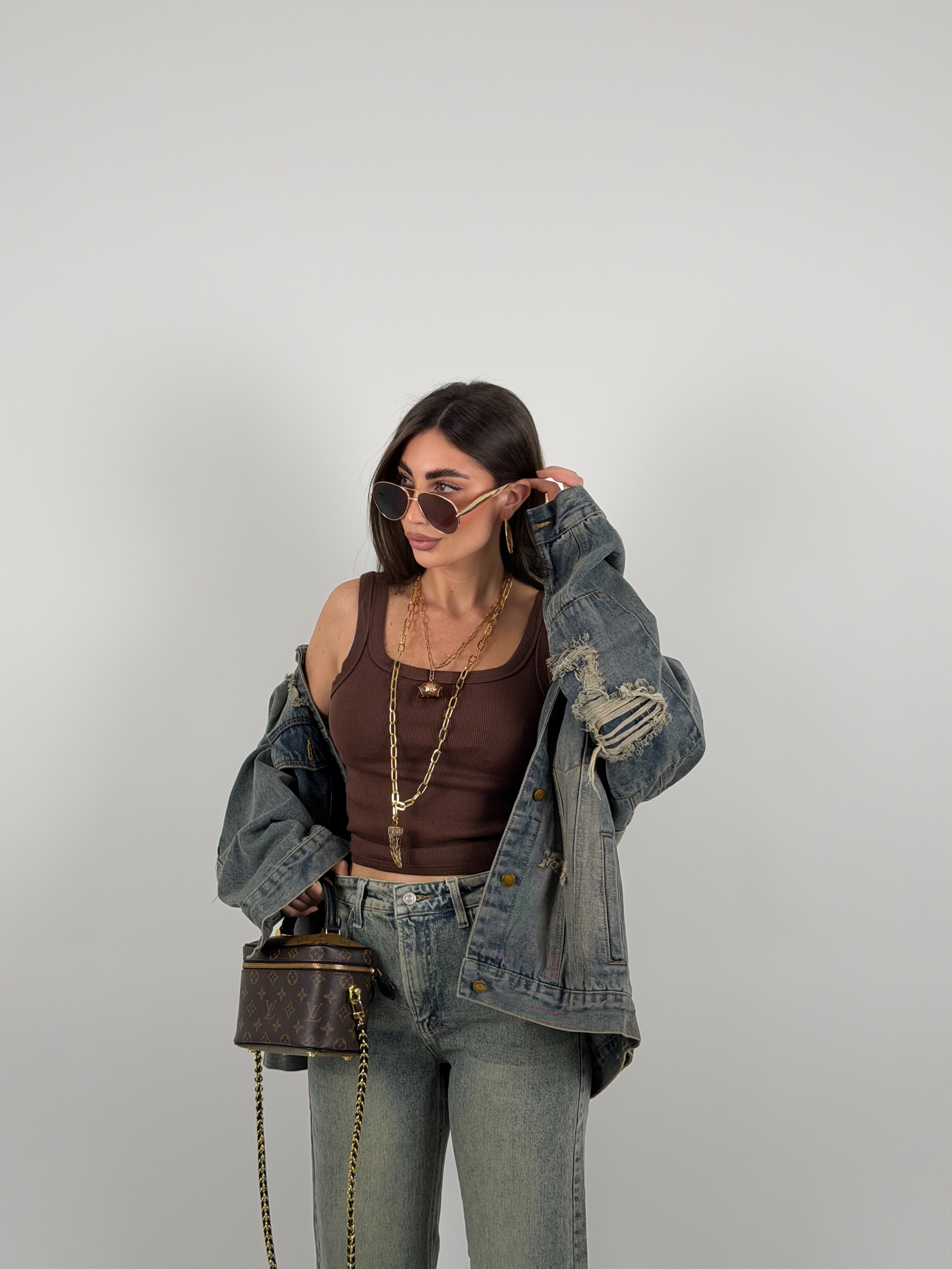 Canotta costine top quality