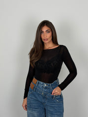 Maglia mistocashmere scollo ampio