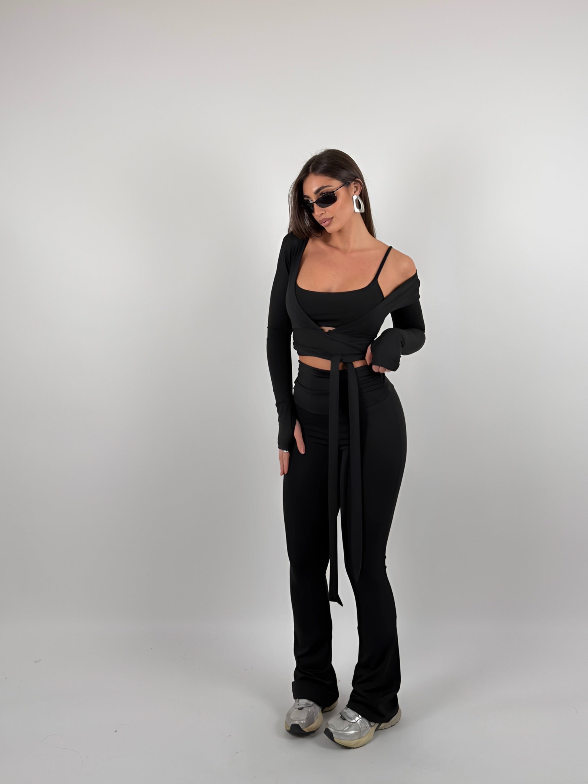 Completo tre pezzi in lycra