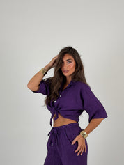 Camicia 100% lino