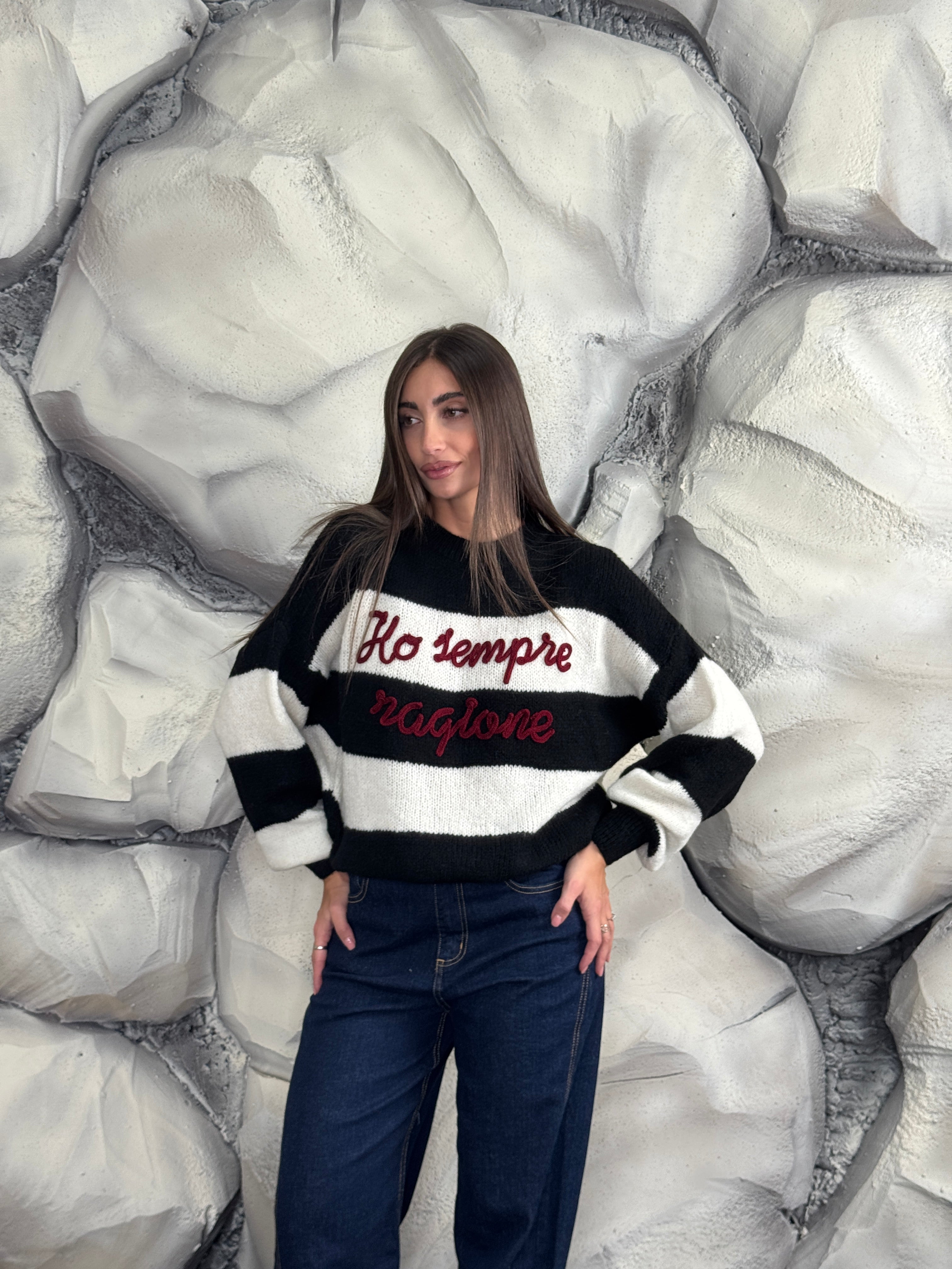 Maglione HO SEMPRE RAGIONE