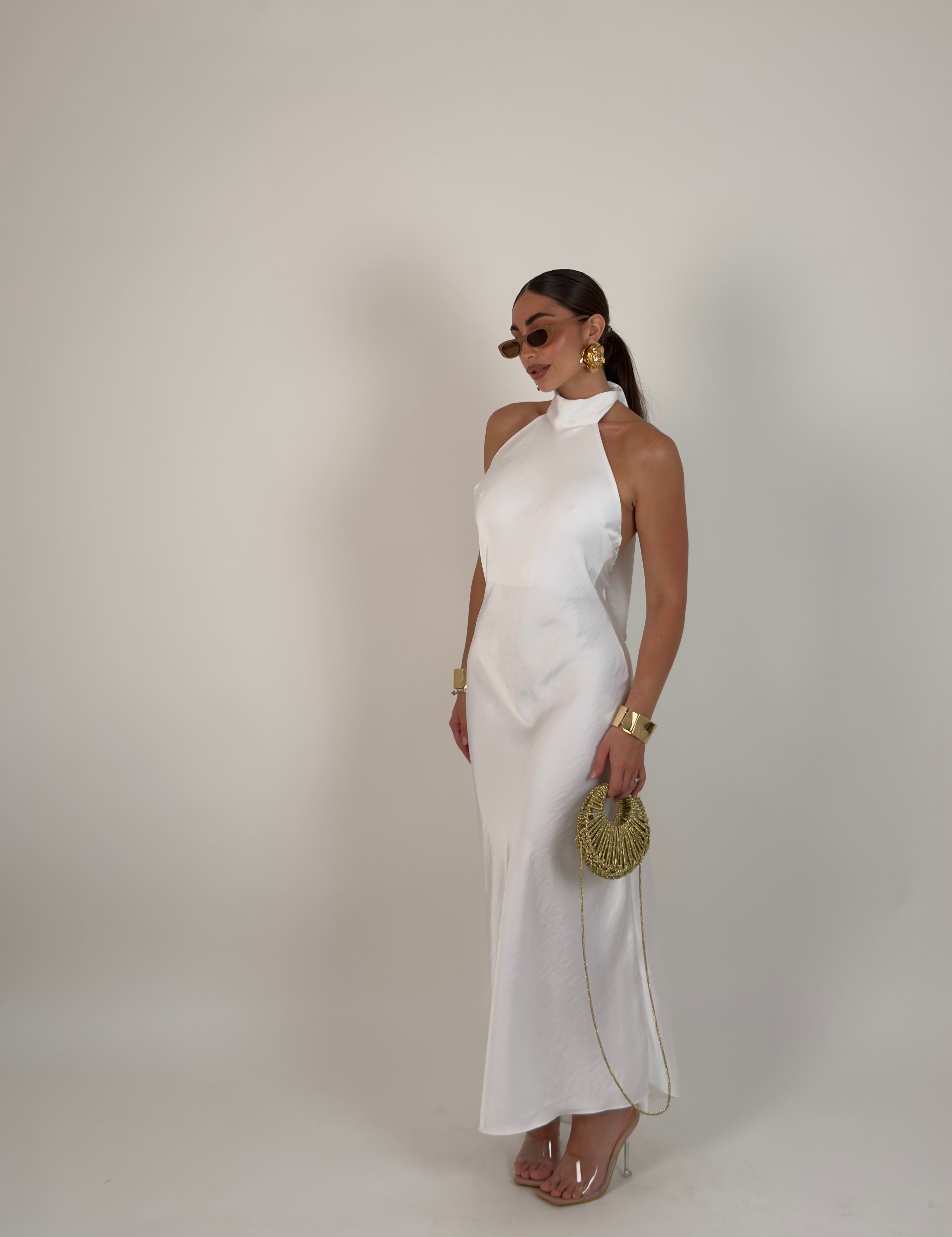 Vestito Elegant con schiena scoperta