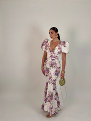 Vestito Bianca floreale