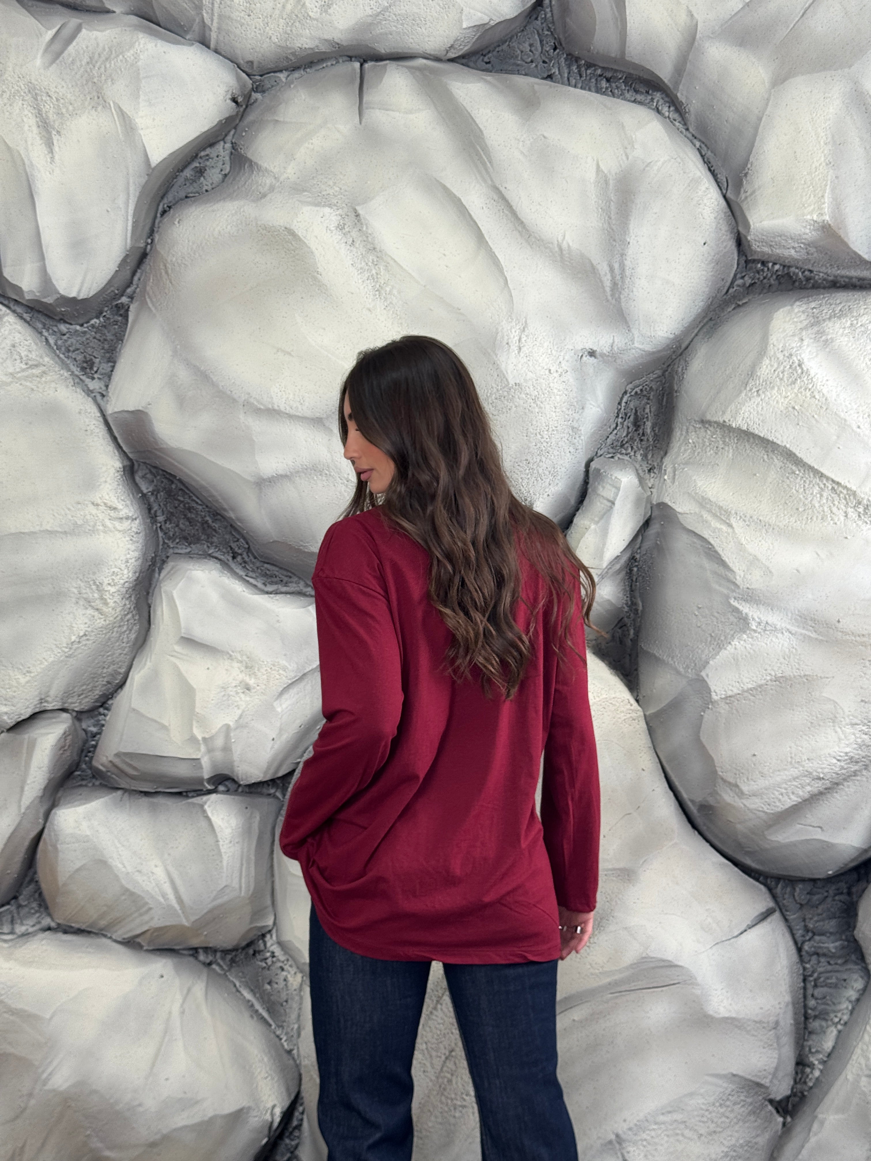 Maglia Oversize manica lunga