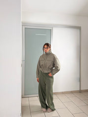 Giacca trench a quadri