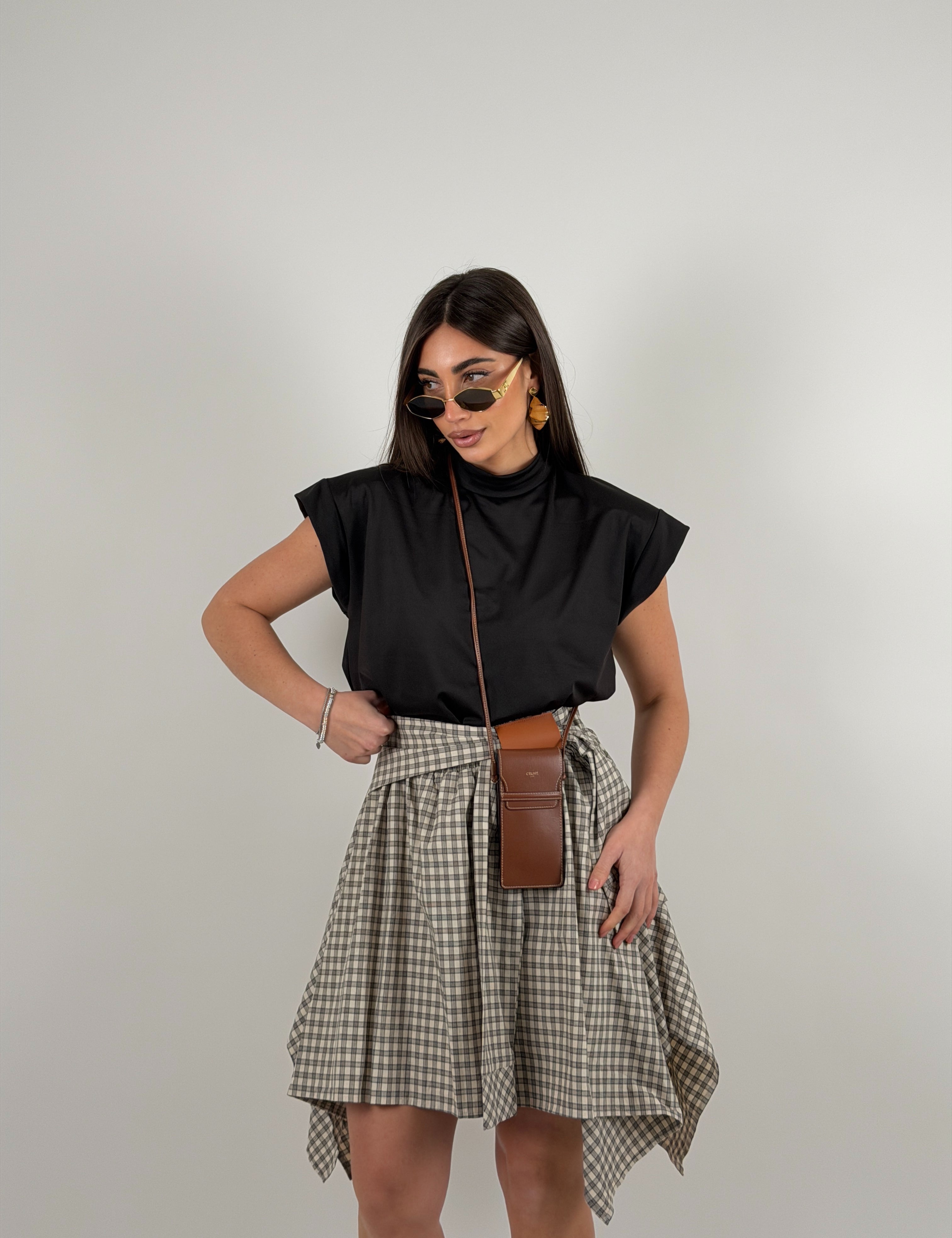 Maglia Spalline in lycra fit over