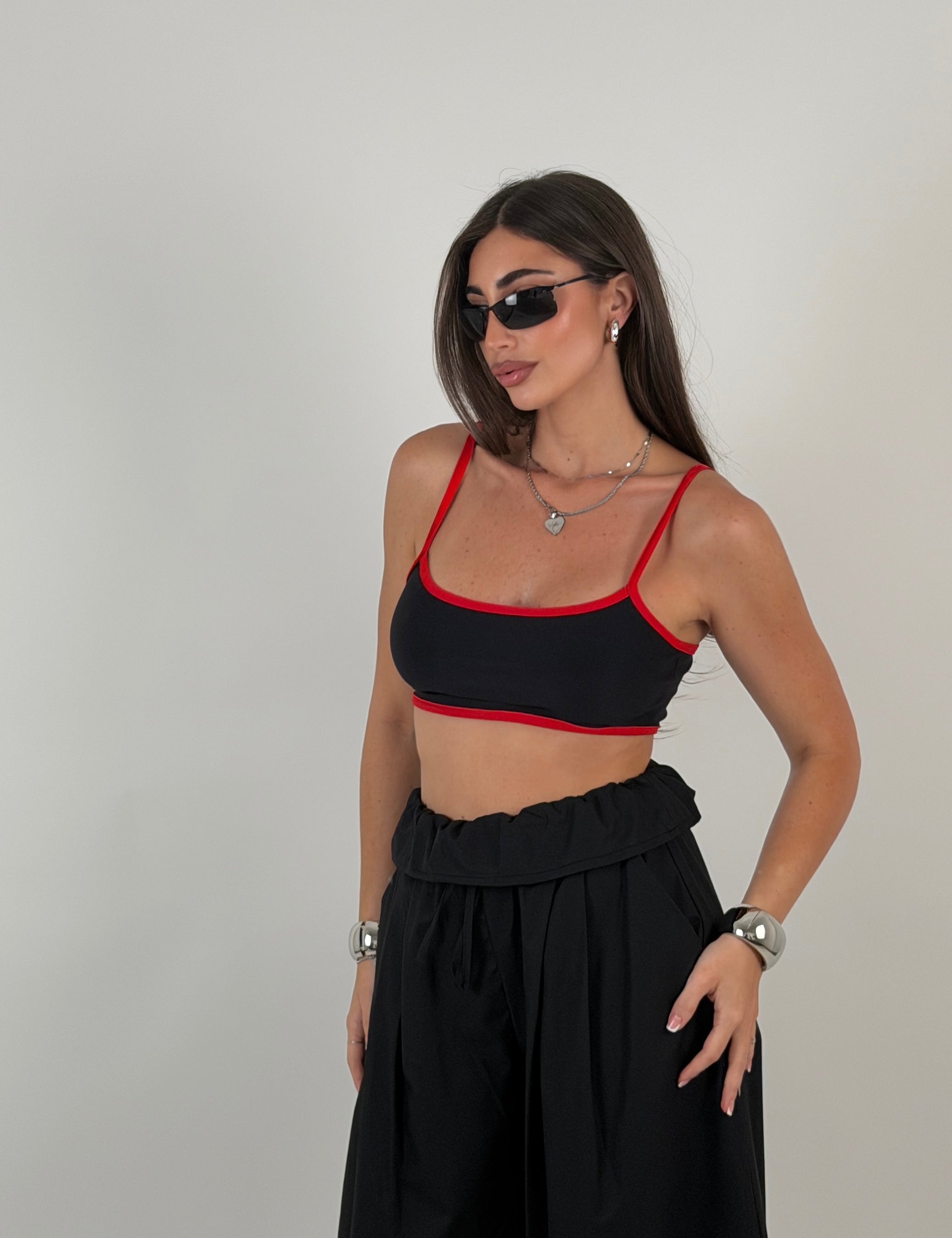 Top crop bicolor
