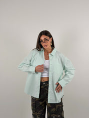Camicia over size in cotone