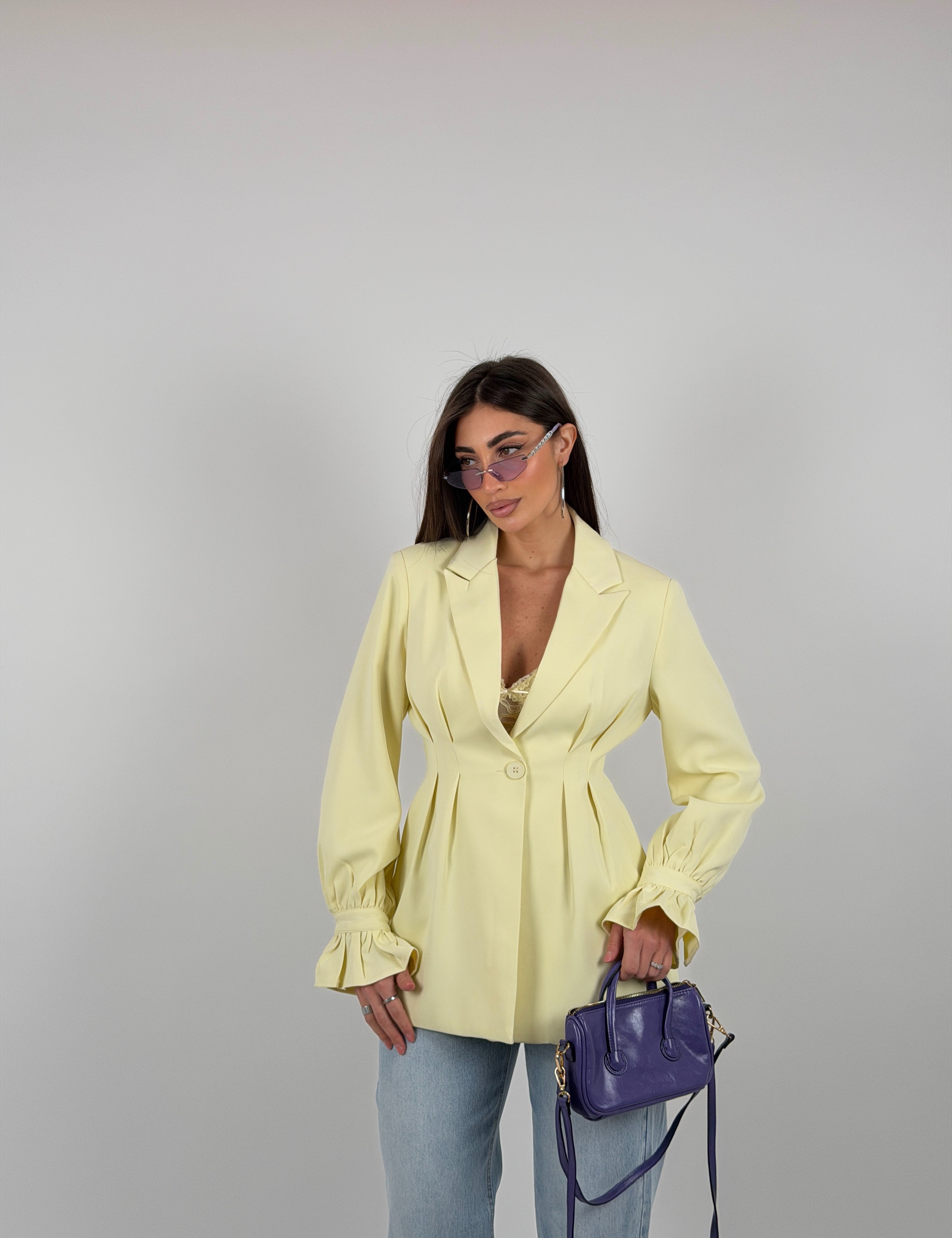 Giacca top quality con manica ballon