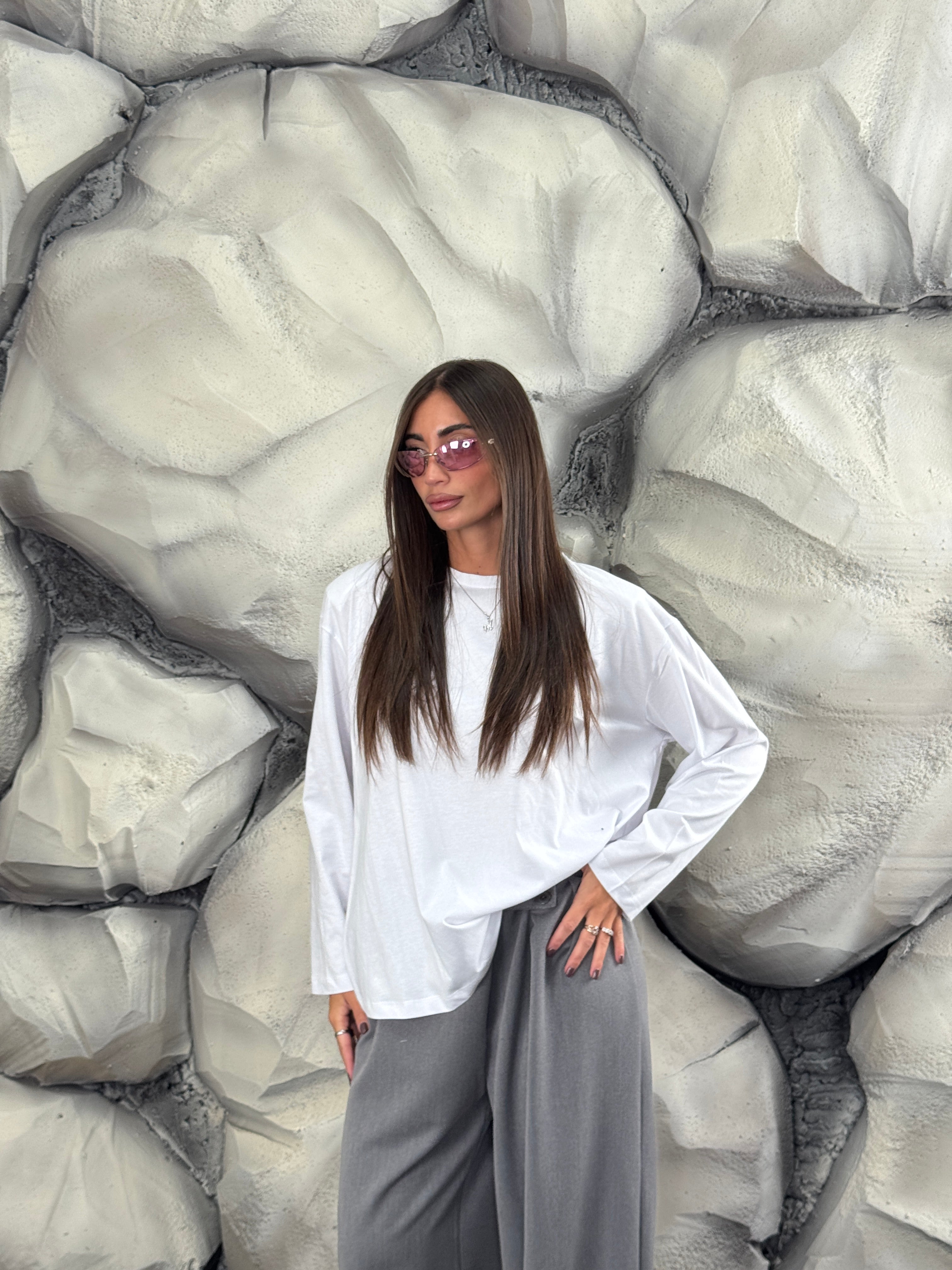 Maglia Spalline manica lunga