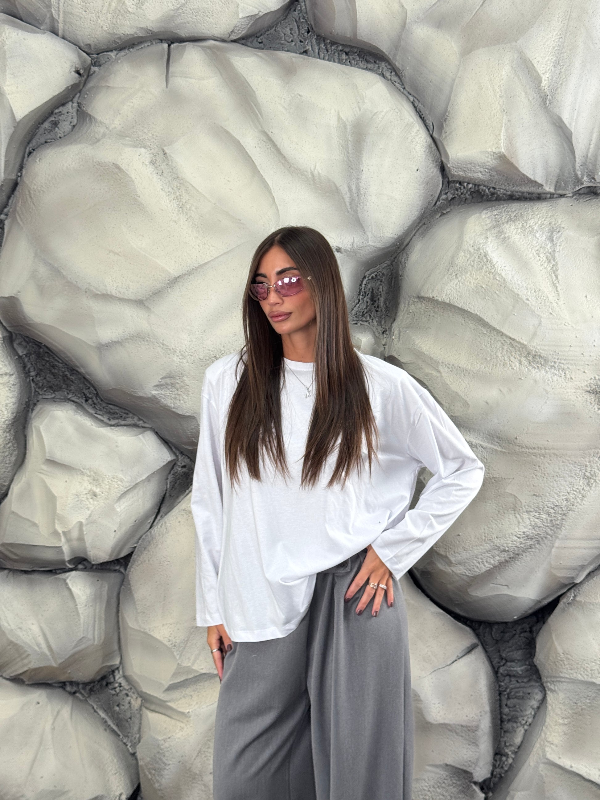 Maglia Spalline manica lunga