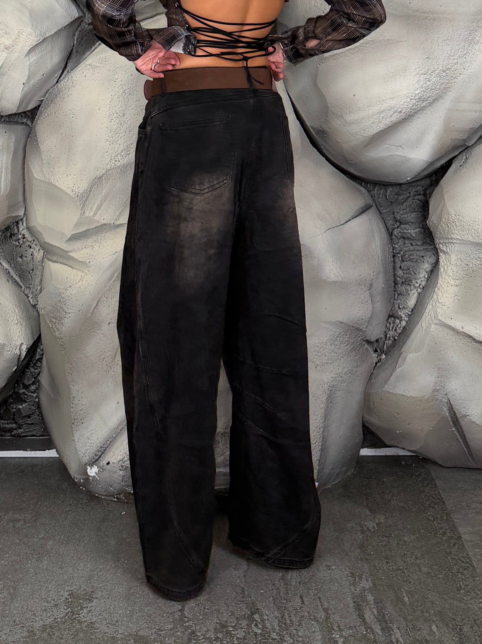 Jeans tasche e cintura