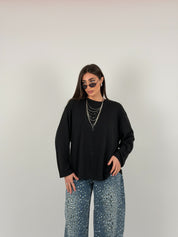 Longsleeve semivelata