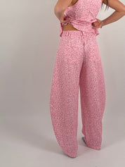 Completo ballon leopardato