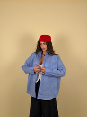 Camicia cotton righe